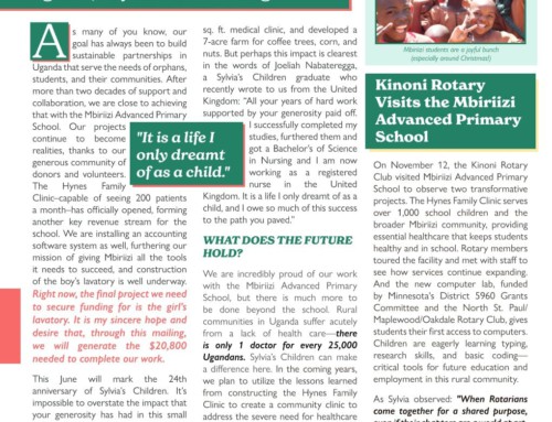 Sylvia’s Children – 2025 Annual Review