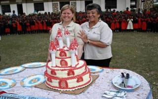 Christmas Cake for 1300 children.